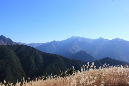 こちらは弥山、八経ヶ岳方面
