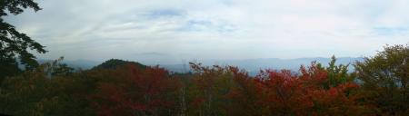 高城山展望台からパノラマ