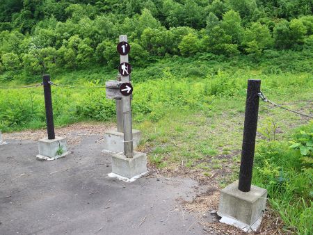 ここからは登山道になるみたいだけど散策路としてしっかり整備はされている