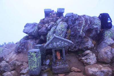 燧ケ岳・俎嵓(2346m)山頂に到着