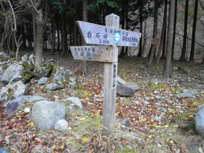用木沢出合に到着。ここから道路を西丹沢自然教室まで1.8km歩くことになる。でも実は結構早くついた