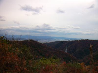 ここからも和歌山方面が見える