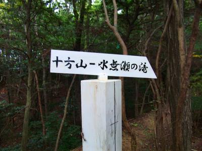 小倉神社分岐から少し進むと十方山への分岐があるのでその方向へ登っていく