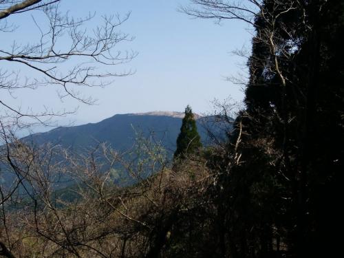 一か所、大和葛城山がよく見えるところがあった